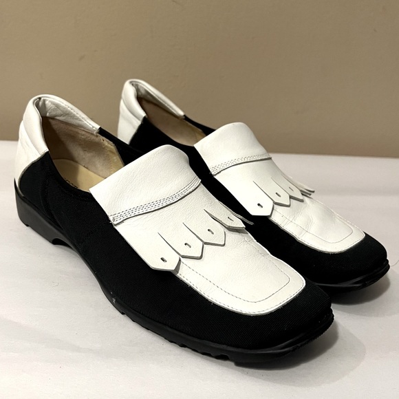 Sesto Meucci Shoes Sesto Golf By Sherry Fringed Italian Leather